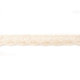 Baumwollspitze Häkel Optik 19mm